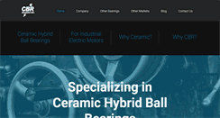 Desktop Screenshot of cbrbearing.com